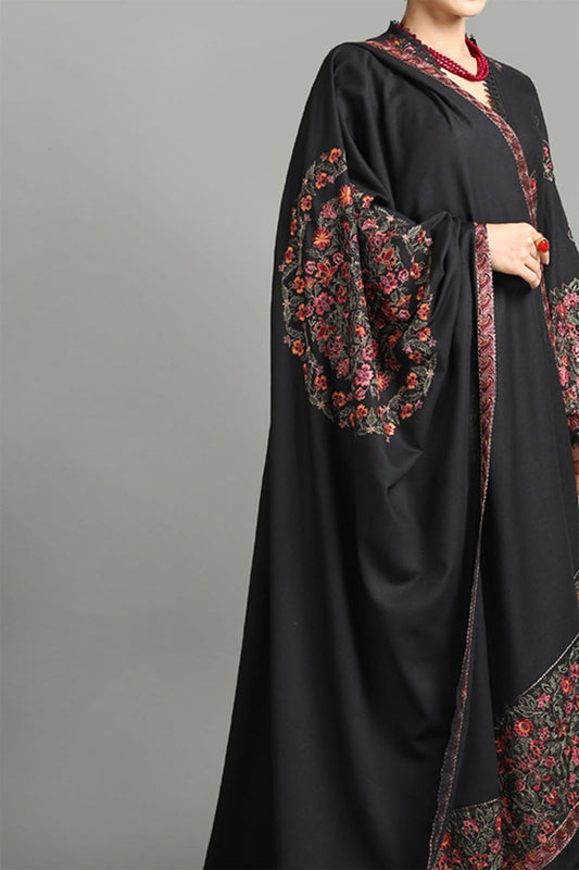 Bareeze 3PC Embroidered Karandi Suit with Heavy Embroidered Shawal -BS1962