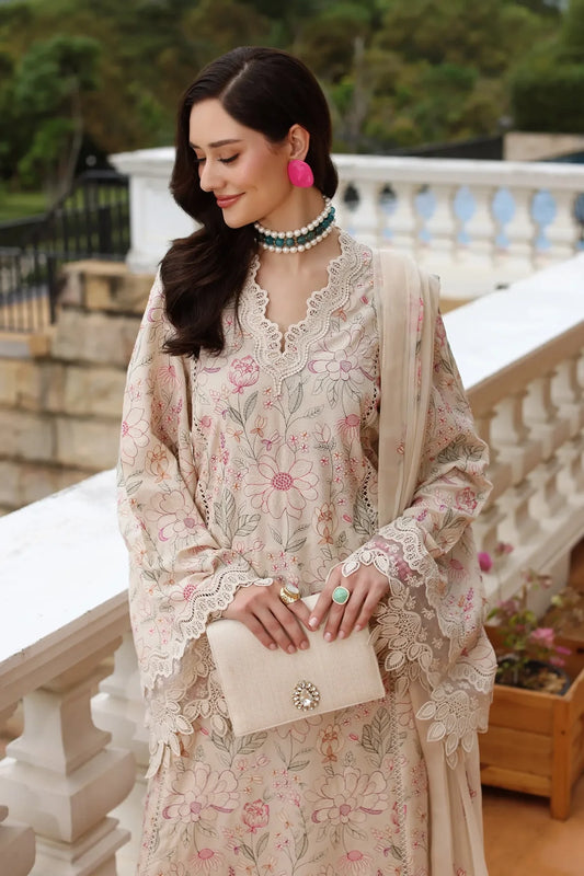 Bareeze 3PC Embroidered Lawn Suit with Embroidered Crinkle Dupatta -BS2281