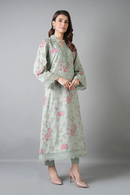 Bareeze 3PC Embroidered Lawn Suit with Embroidered Crinkle Dupatta -BS2284