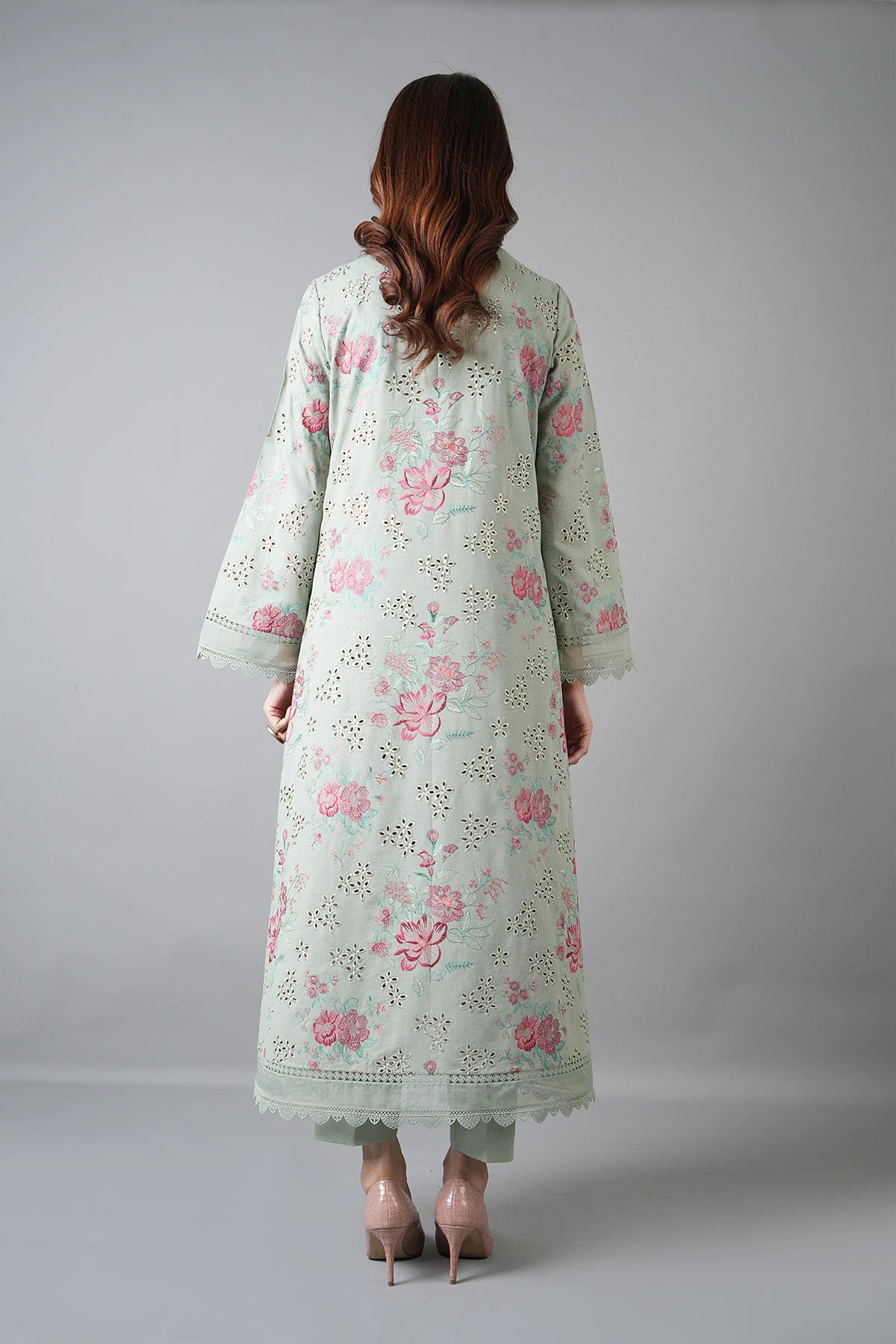 Bareeze 3PC Embroidered Lawn Suit with Embroidered Crinkle Dupatta -BS2284
