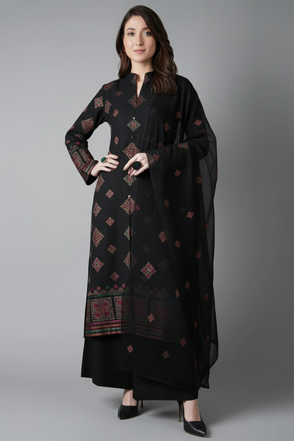 Bareeze 3PC Embroidered Lawn Suit with Embroidered Crinkle Dupatta -BS2287