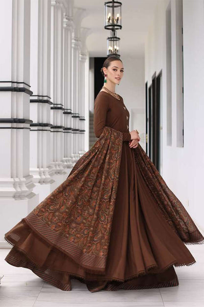 Bareeze 3PC Karandi Suit with Heavy Embroidered Shawal -BS1984