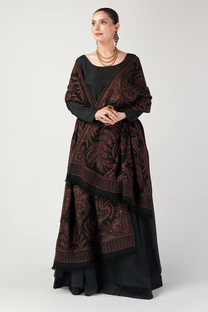 Bareeze 3PC Karandi Suit with Heavy Embroidered Shawal -BS1979