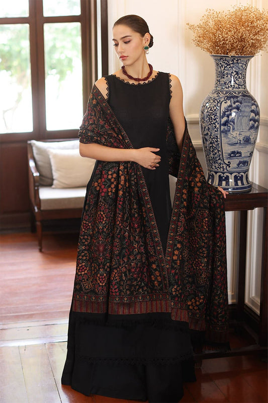 Bareeze 3PC Dhanak Suit with Heavy Embroidered Shawal -BS1977