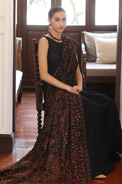 Bareeze 3PC Dhanak Suit with Heavy Embroidered Shawal -BS1977