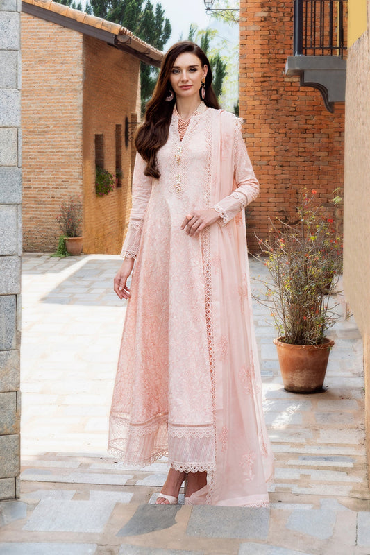Bareeze Embroidered Lawn 3pc with Embroidered Crinkle Chiffon Dupatta- BS2031