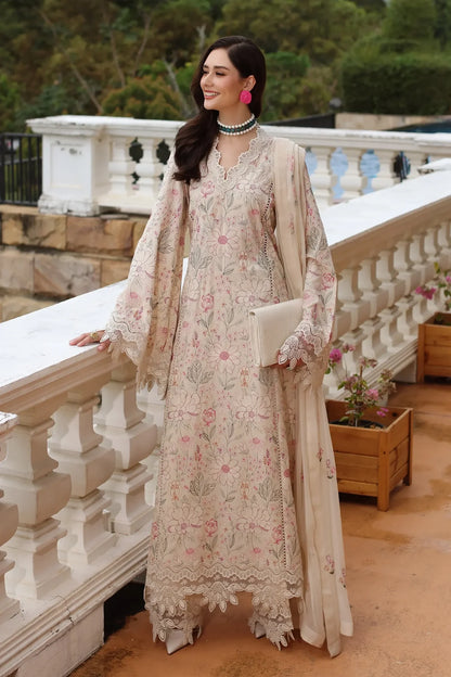 Bareeze 3PC Embroidered Lawn Suit with Embroidered Crinkle Dupatta -BS2281
