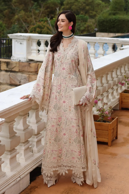 Bareeze 3PC Embroidered Lawn Suit with Embroidered Crinkle Dupatta -BS2281